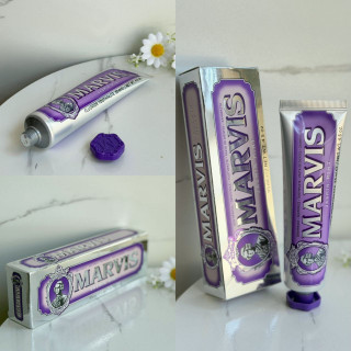 خمیردندان مارویس بنفش MARVIS JASMIN MINT اورجینال